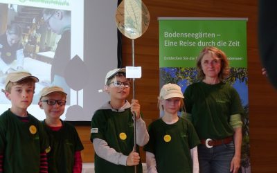 Minigärtner beim „Garten-Oscar“