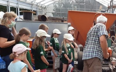 Erdtopfpresse, Ernterekord & Eis