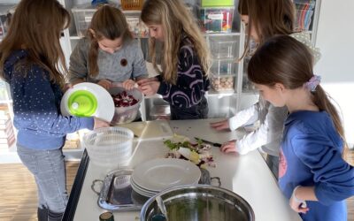 Sprossengarten für den Winter